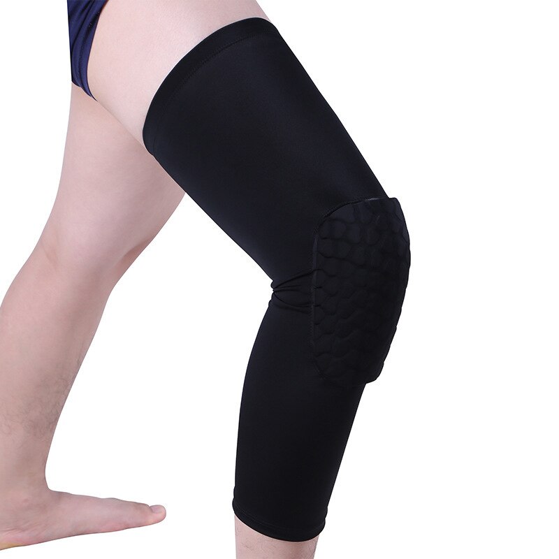 1 PCS Honeycomb Anti-collision Knee Pad Volleyball Basketball Knee Protect Gear Sports Safety Kneepad Support Leg Sleeves Brace