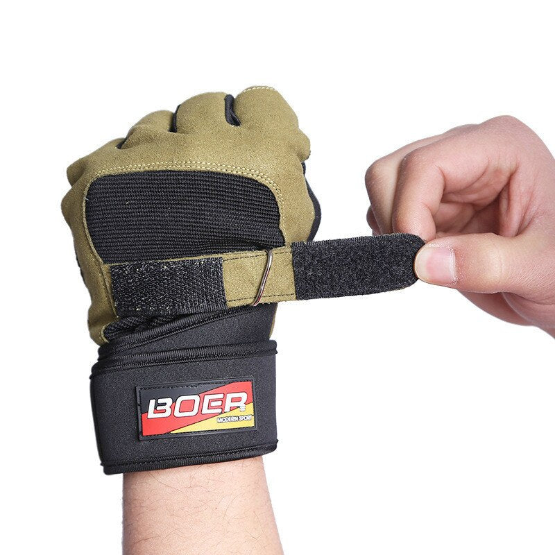 1 Pair Military Tactical Gloves Outdoor Sports Gym Training Half Finger Gloves Anti-skid Cycling Bike Bicycle Glove Men Women