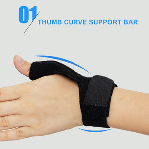 1PC Adjustable Wrist Thumb Support for 2-13 Years Old Children Kids Carpal Tunnel Hand Guard Protector Spring Steel Wrist Brace