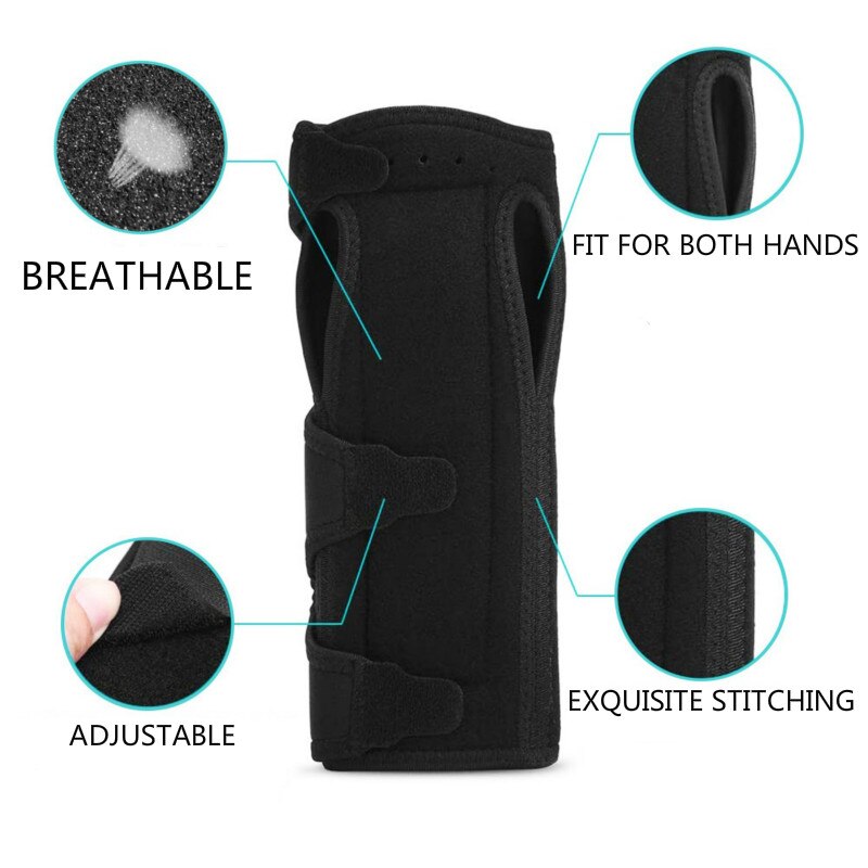 1PCS Elastic Gym Wrist Brace Support Hand Left Right Upgrade Carpal Tunnel Strap Bowling Drawing Mouse Keyboard Wristband Wrap