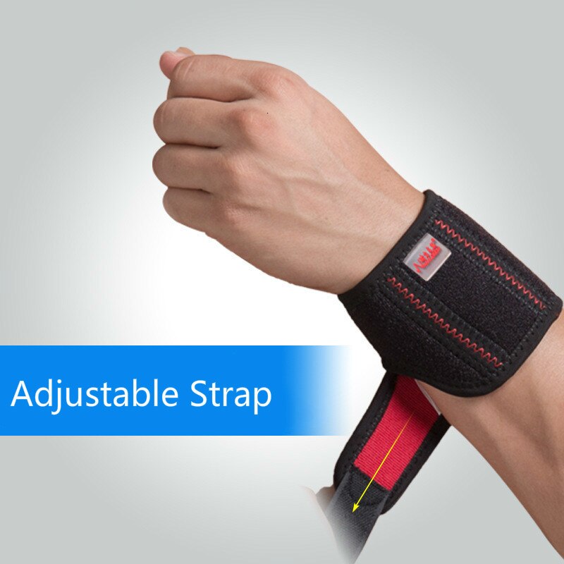1PCS Wrist Band Strap Springs Support Wristband Tennis Volleyball Gym Hand Wrist Wrap Brace Arthritis Sport Safety Bandage Guard