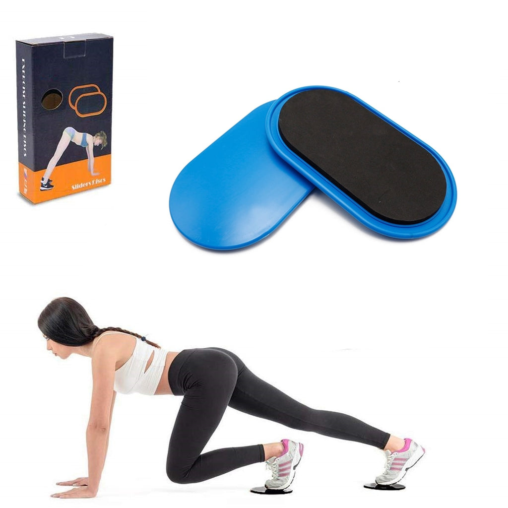 2PCS/Set Gliding Discs Slider Fitness Disc Exercise Sliding Abdomen Training Plate For Yoga Abs Butts Legs Workout Accessories