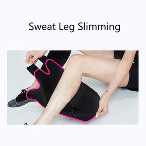 2Pcs Neoprene Sweat Calf Support Sauna Body Shapewear Leg Shin Sleeves Slimming Calf Trainer Wraps Trimmer Weight Loss Women Men