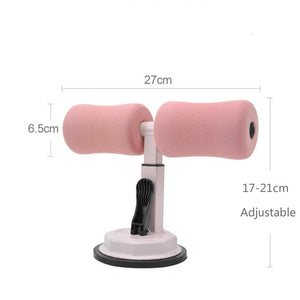 Adjustable Height Abdominal Aid Sit-up Assistant Device Floor Suction Home Gym Training Belly-Rolling Waist-Lifting Equipment