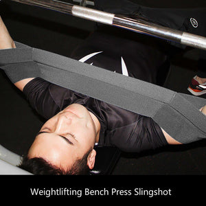 Elastic Weightlifting Bench Press Slingshot Fitness Powerlifting Band Workout Gym Strengthen Elbow Sleeves Support dropshipping