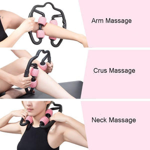 Foam Muscle Roller Massager Leg Neck Hand Arm Muscle Relax Massager Indoor Sports Yoga Bodybuilding Equipment dropshipping