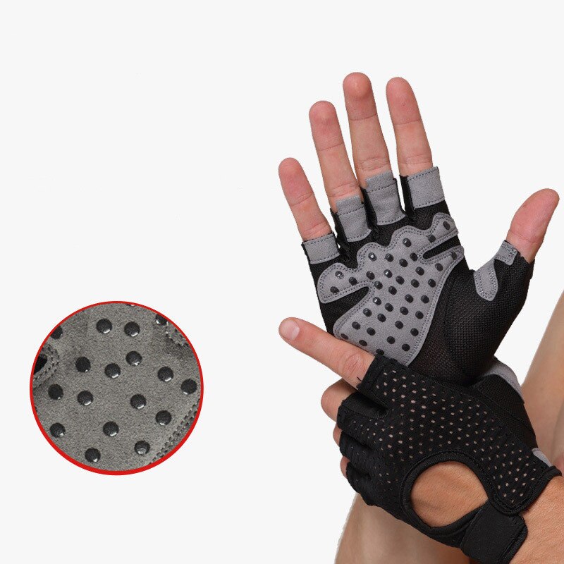 Sports Workout Gloves Crossfit Bodybuilding Training Exercise Powerlifting Glove for Men Women 1 Pair Dropshipping